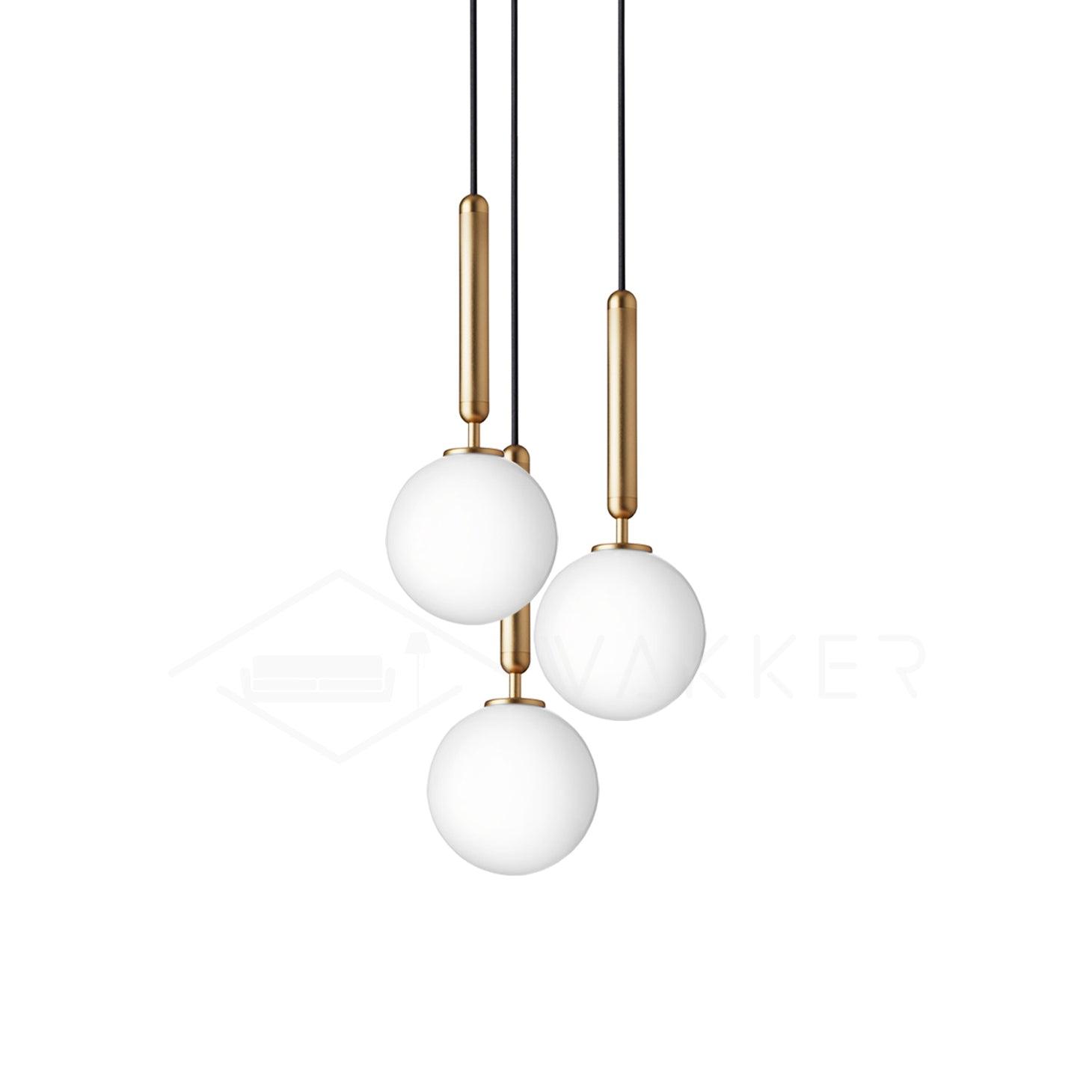 Lioraraya Glass Classic Industrial Pendant Light