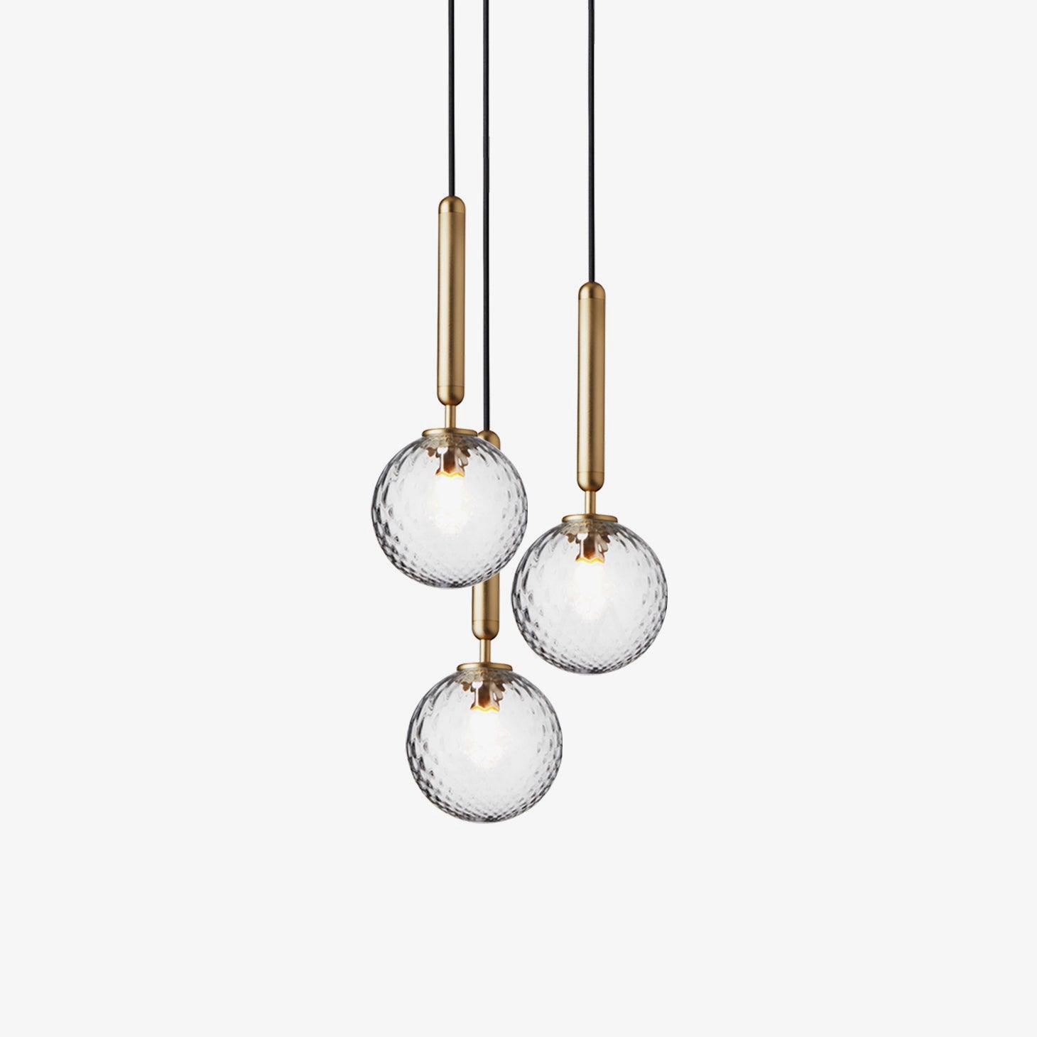 Aurelion Brass Industrial Pendant Light