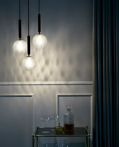 Lioraraya Glass Classic Industrial Pendant Light