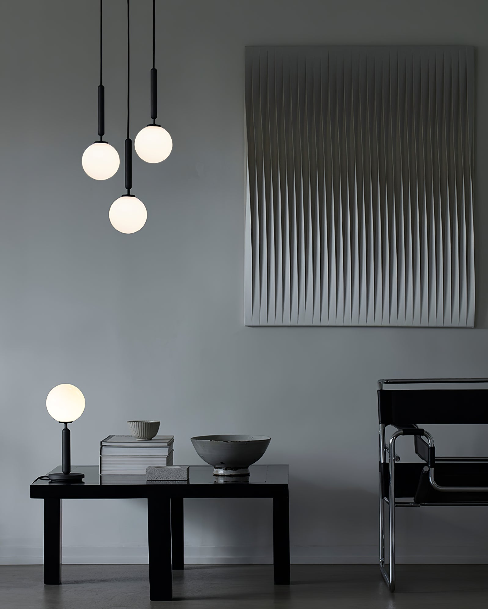 Lioraraya Glass Classic Industrial Pendant Light