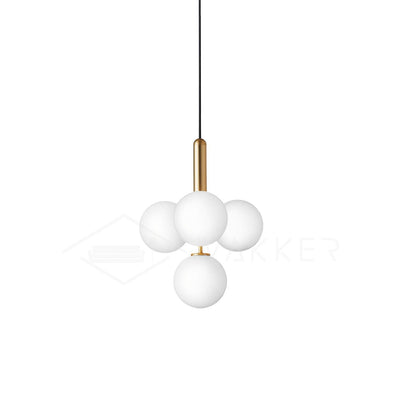 Lioraraya Glass Classic Industrial Pendant Light