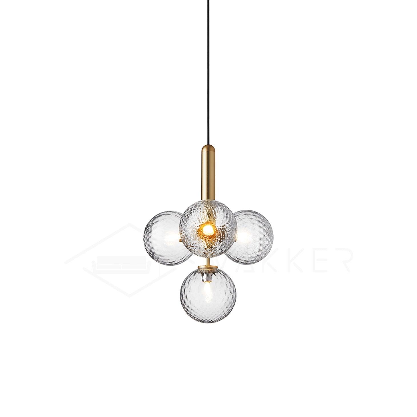 Aurelion Brass Industrial Pendant Light