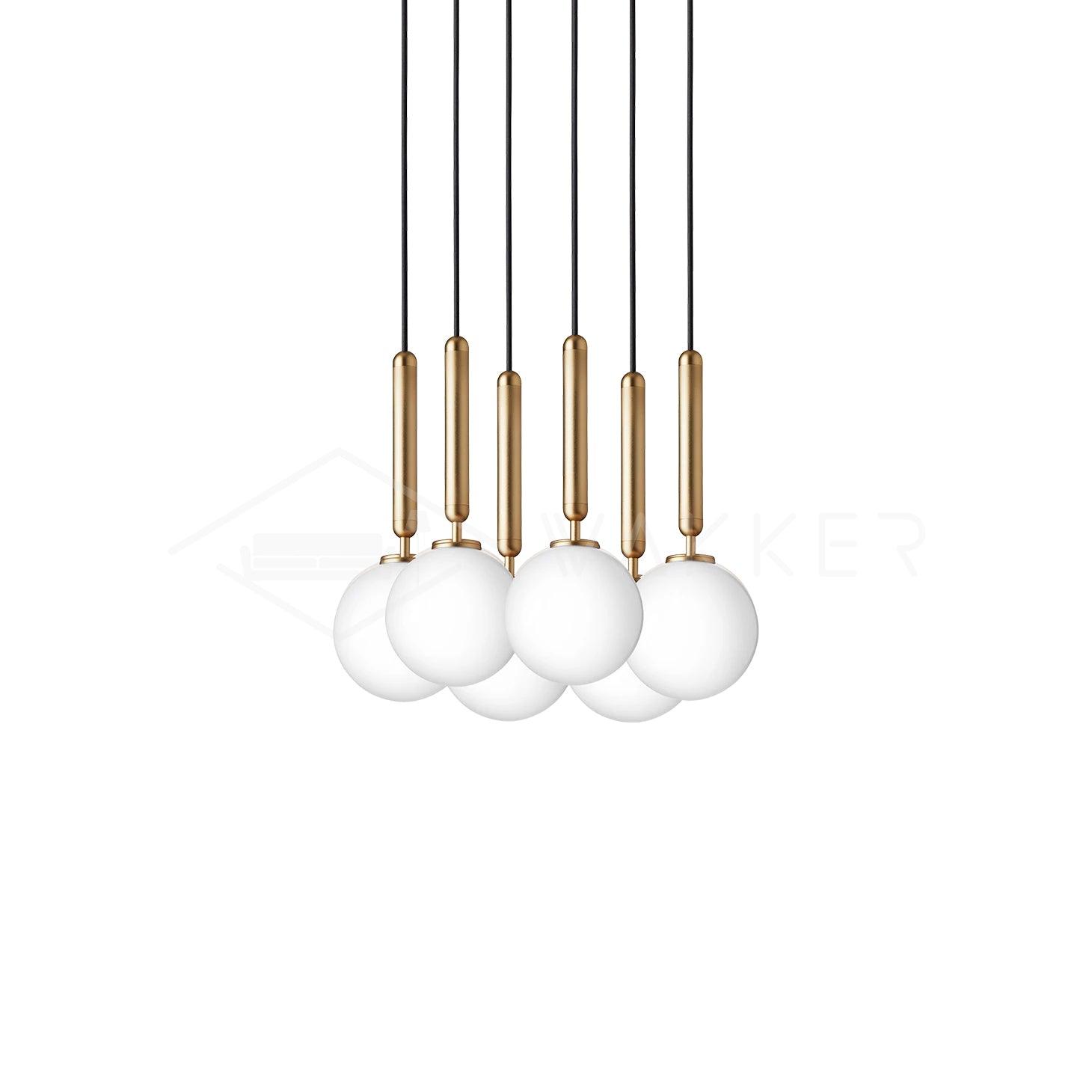 Lioraraya Glass Classic Industrial Pendant Light