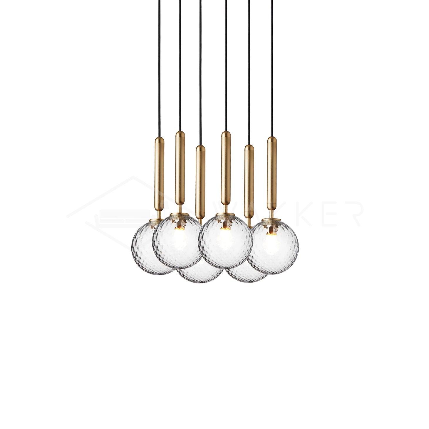 Aurelion Brass Industrial Pendant Light