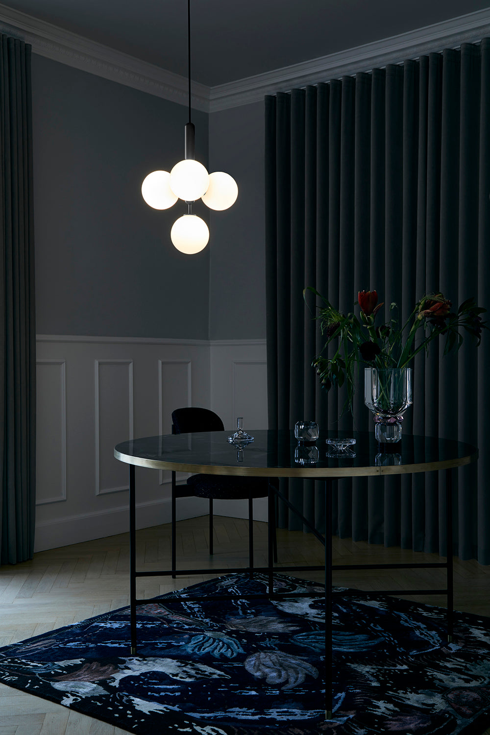 Aurelion Brass Industrial Pendant Light
