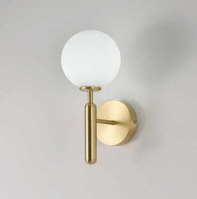 Kynlo Wall Lamp Plug In Glass Globe Nordic
