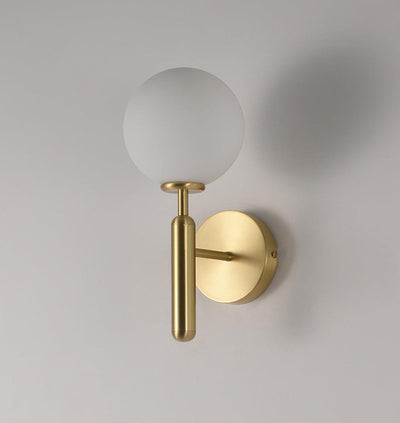 Kynlo Wall Lamp Plug In Glass Globe Nordic