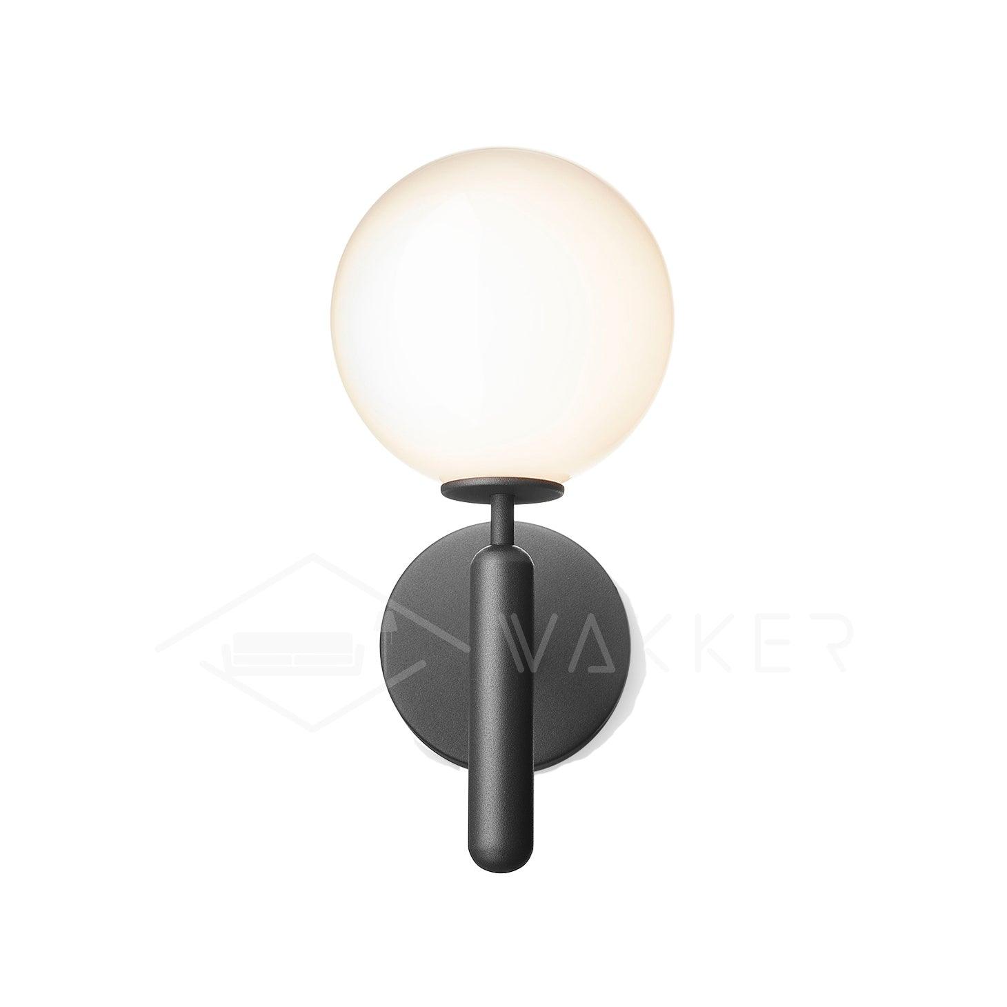 Kynlo Wall Lamp Plug In Glass Globe Nordic