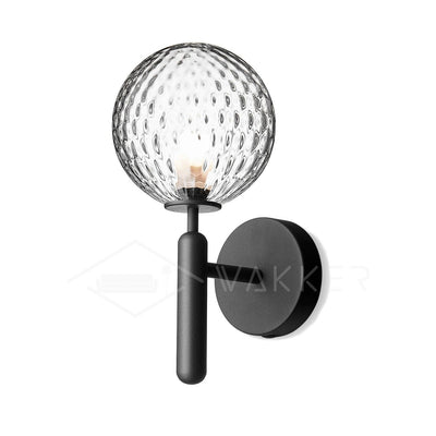 Kynlo Wall Lamp Plug In Glass Globe Nordic