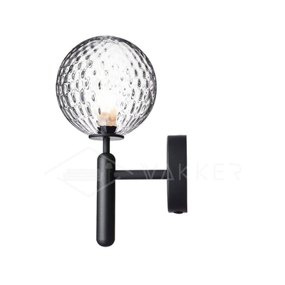 Kynlo Wall Lamp Plug In Glass Globe Nordic