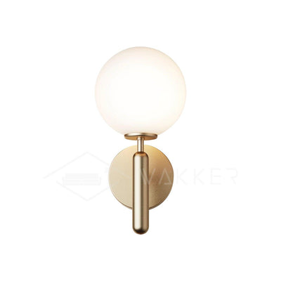Kynlo Wall Lamp Plug In Glass Globe Nordic