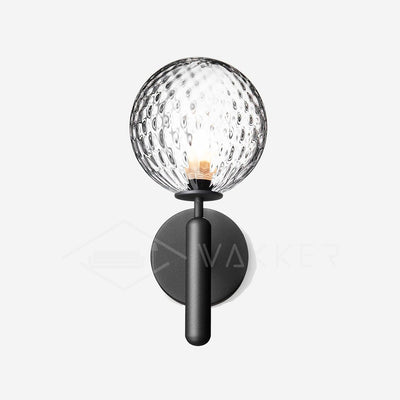 Kynlo Wall Lamp Plug In Glass Globe Nordic