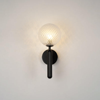 Kynlo Wall Lamp Plug In Glass Globe Nordic