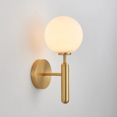 Kynlo Wall Lamp Plug In Glass Globe Nordic