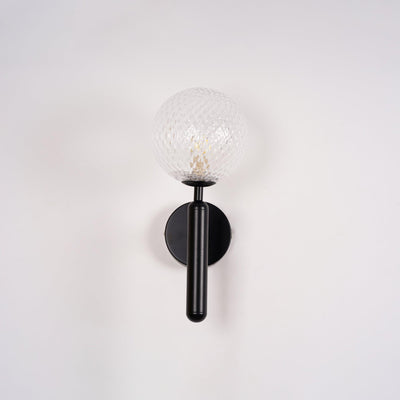 Kynlo Wall Lamp Plug In Glass Globe Nordic
