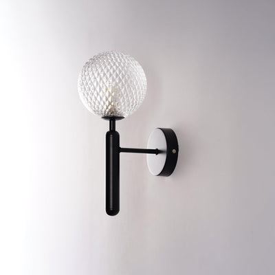 Kynlo Wall Lamp Plug In Glass Globe Nordic