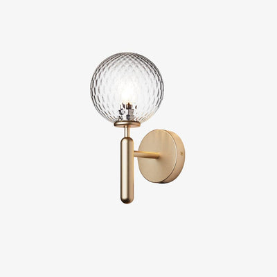 Kynlo Wall Lamp Plug In Glass Globe Nordic