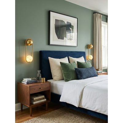 Arvior Alabaster Wall Sconce
