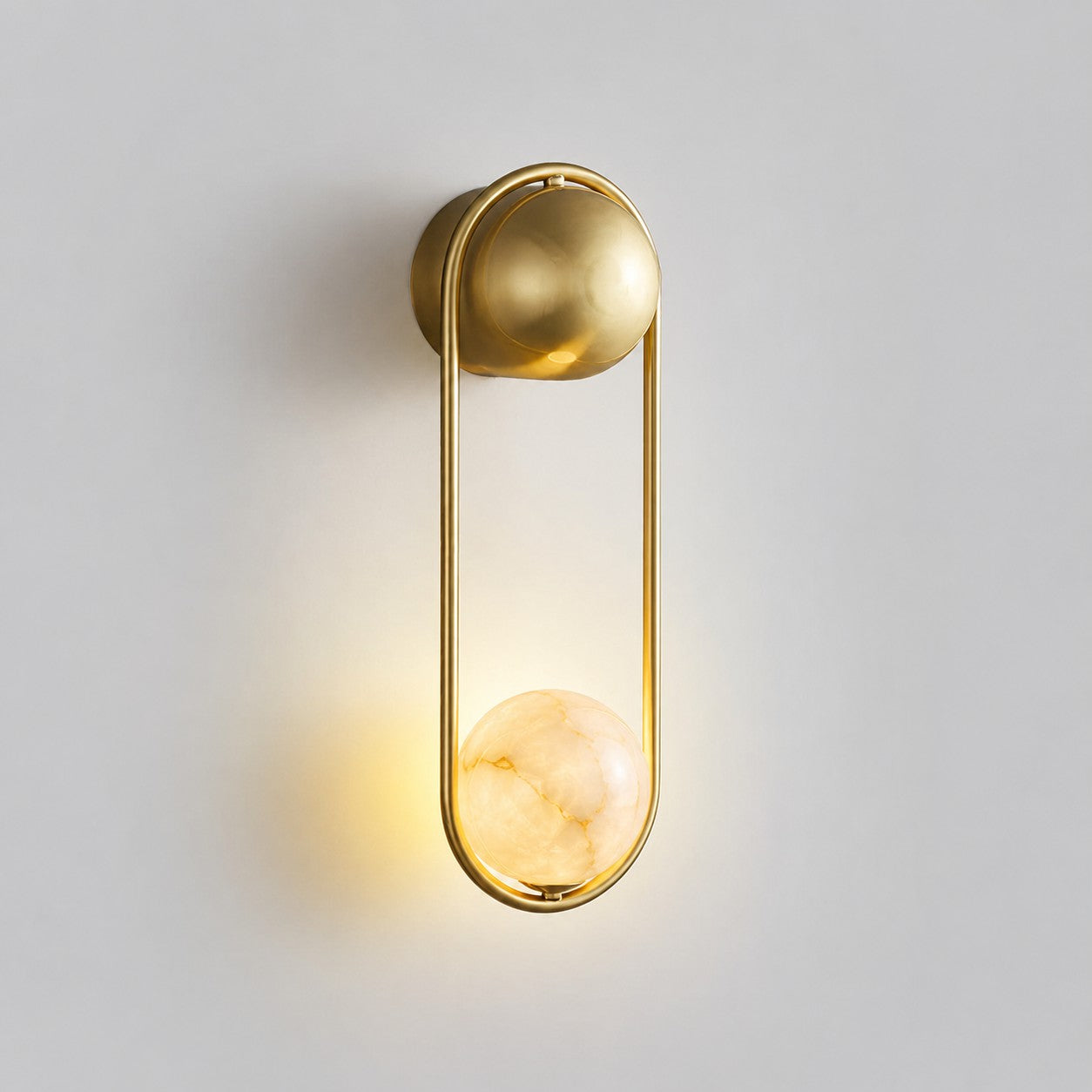 Arvior Alabaster Wall Sconce