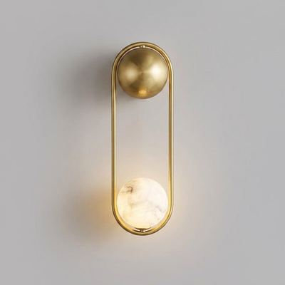 Arvior Alabaster Wall Sconce