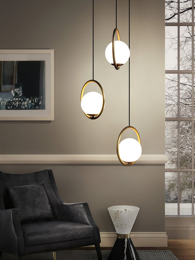 Valcendre Brass Pendant Swag Light