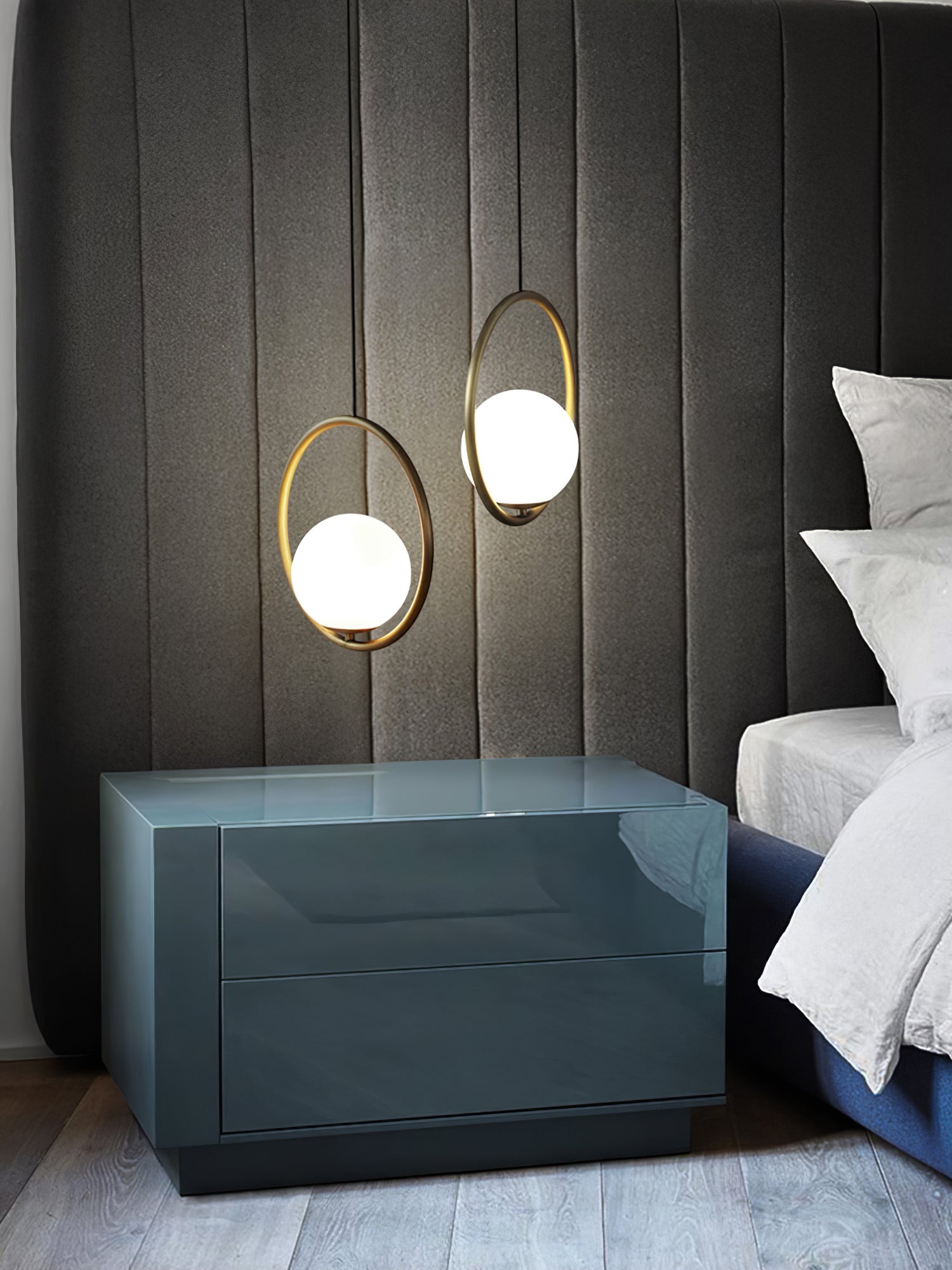 Valcendre Brass Pendant Swag Light