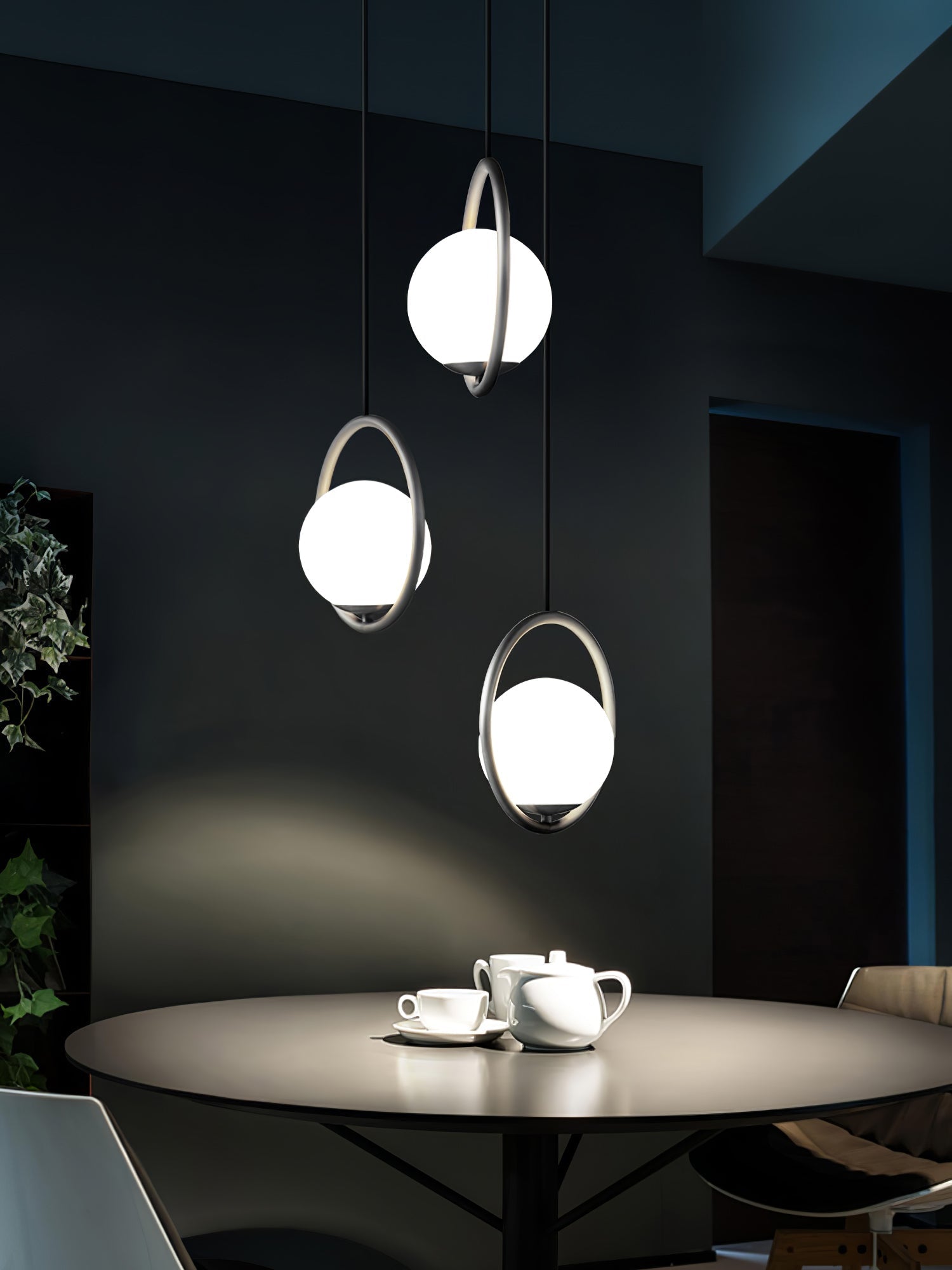 Valcendre Brass Pendant Swag Light