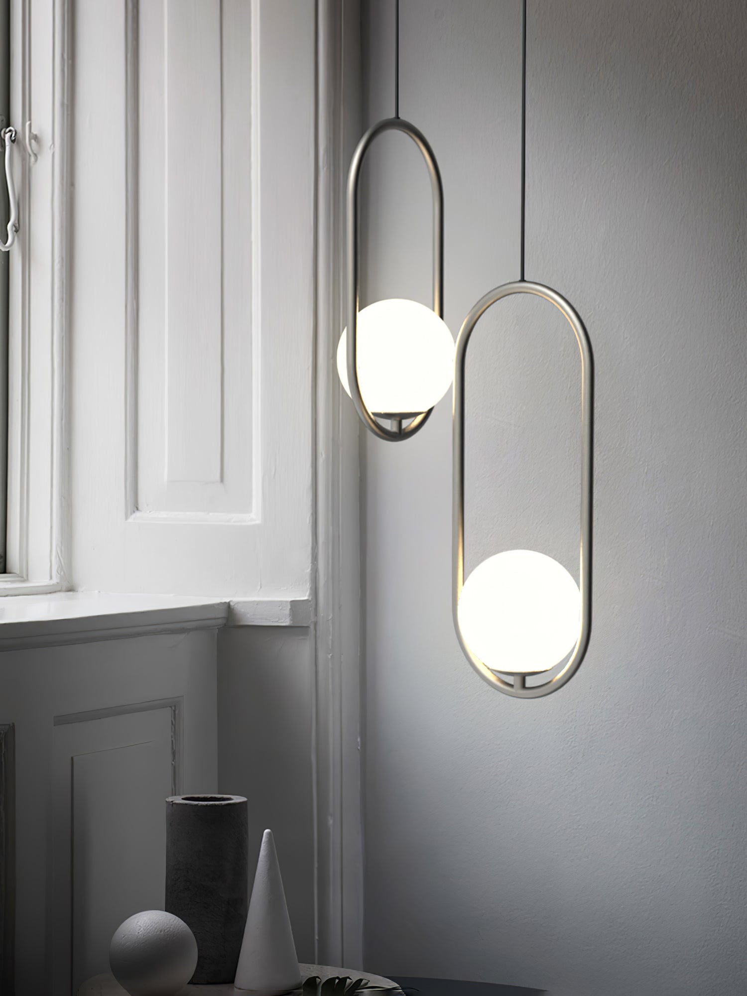 Valcendre Brass Pendant Swag Light