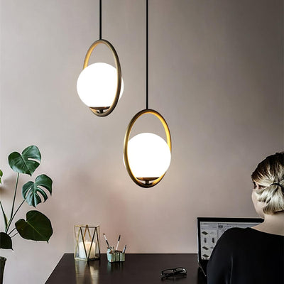 Valcendre Brass Pendant Swag Light