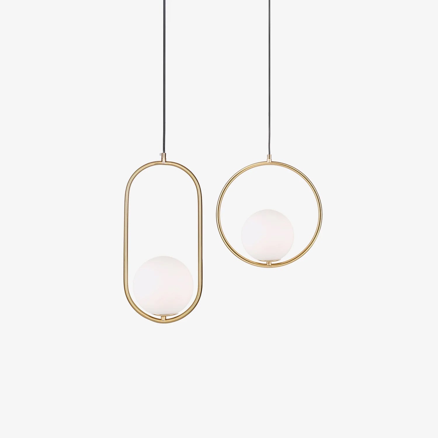 Valcendre Brass Pendant Swag Light