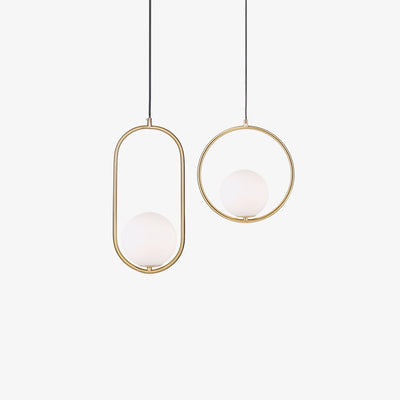 Valcendre Brass Pendant Swag Light