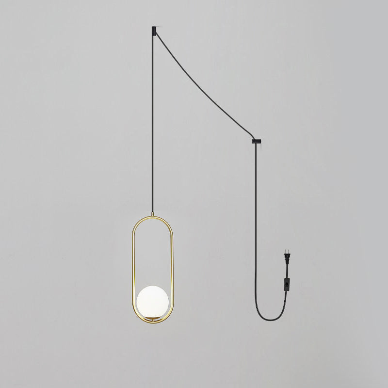 Valcendre Brass Pendant Swag Light