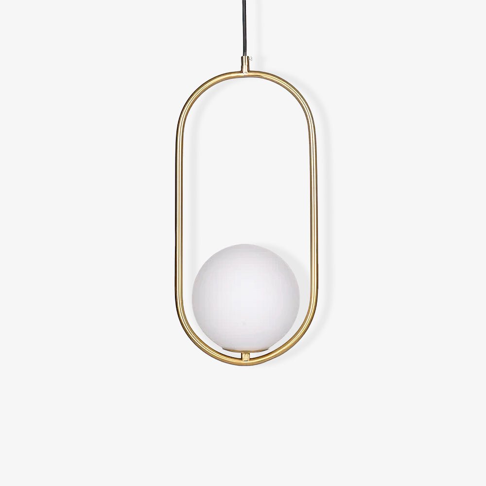 Orieria Pendant Lamp Brass Modern Ring