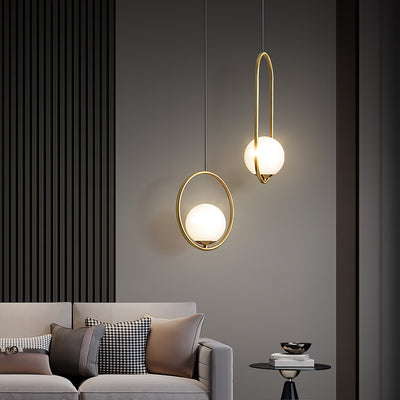 Valcendre Brass Pendant Swag Light