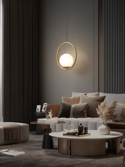 Orieria Pendant Lamp Brass Modern Ring