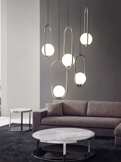 Orieria Pendant Lamp Brass Modern Ring