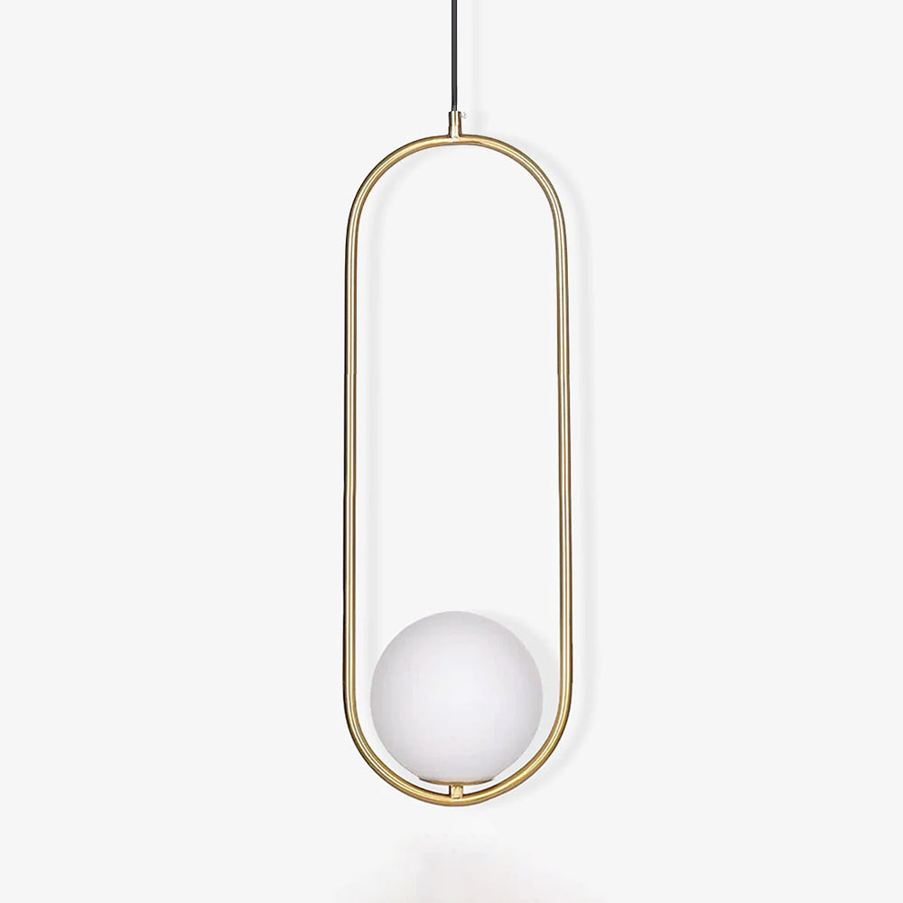 Orieria Pendant Lamp Brass Modern Ring