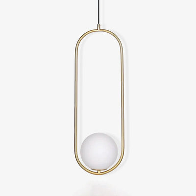 Orieria Pendant Lamp Brass Modern Ring