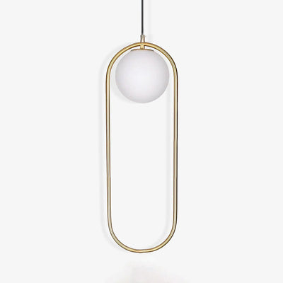 Orieria Pendant Lamp Brass Modern Ring