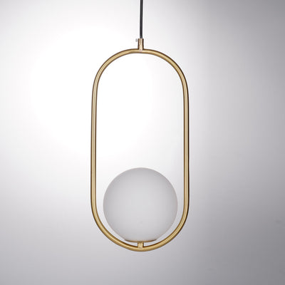 Orieria Pendant Lamp Brass Modern Ring
