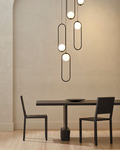 Orieria Pendant Lamp Brass Modern Ring