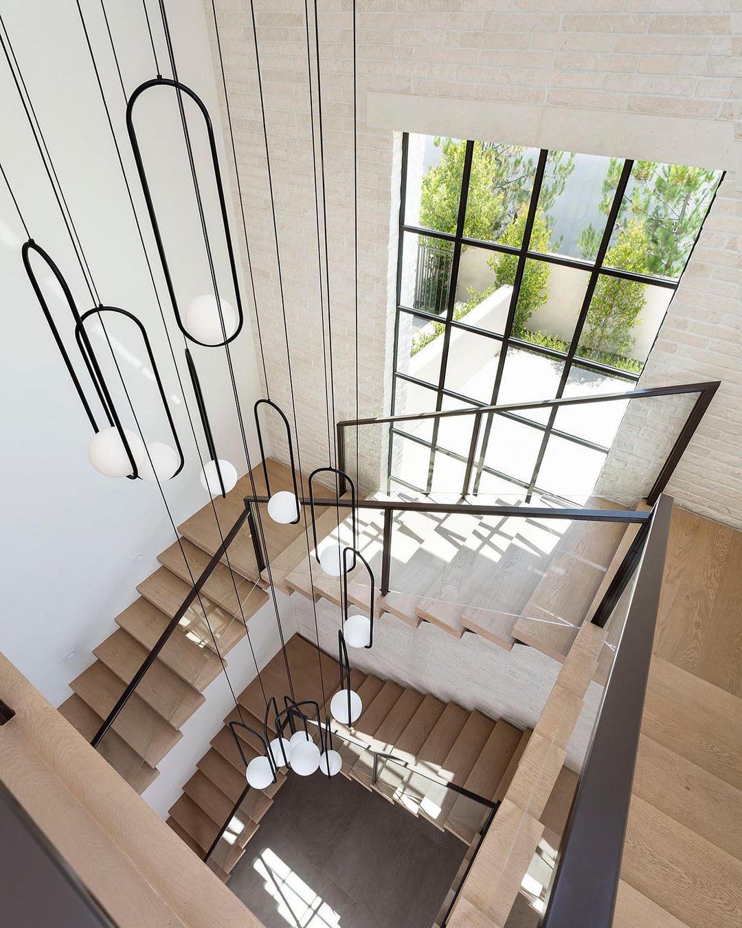 Orieria Pendant Lamp Brass Modern Ring