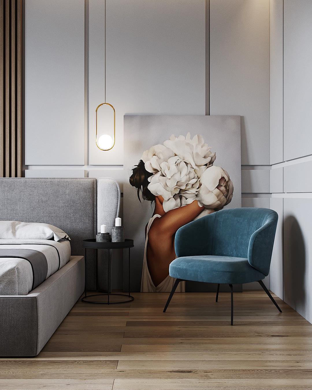 Orieria Pendant Lamp Brass Modern Ring