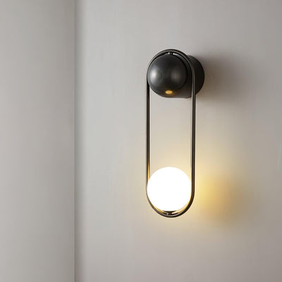 Solarine Radiain Brass Minimalist Wall Lamp