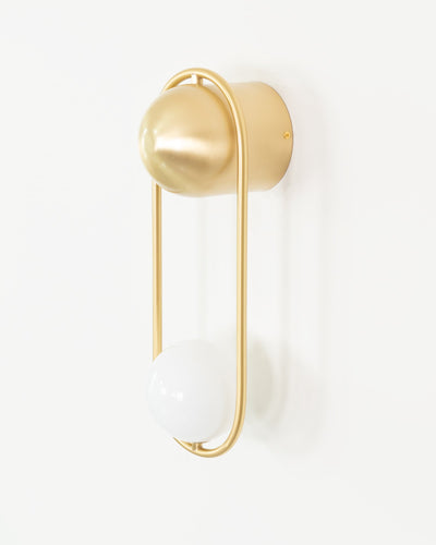 Solarine Radiain Brass Minimalist Wall Lamp
