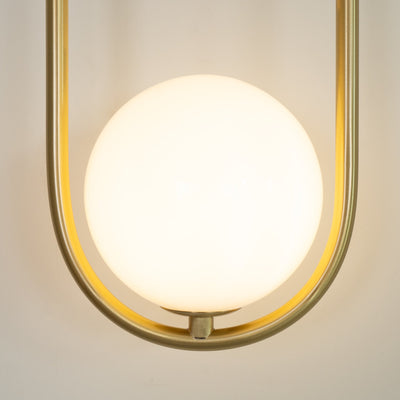 Solarine Radiain Brass Minimalist Wall Lamp