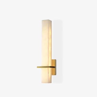 Ritta Modern Alabaster Cuboid Wall Light