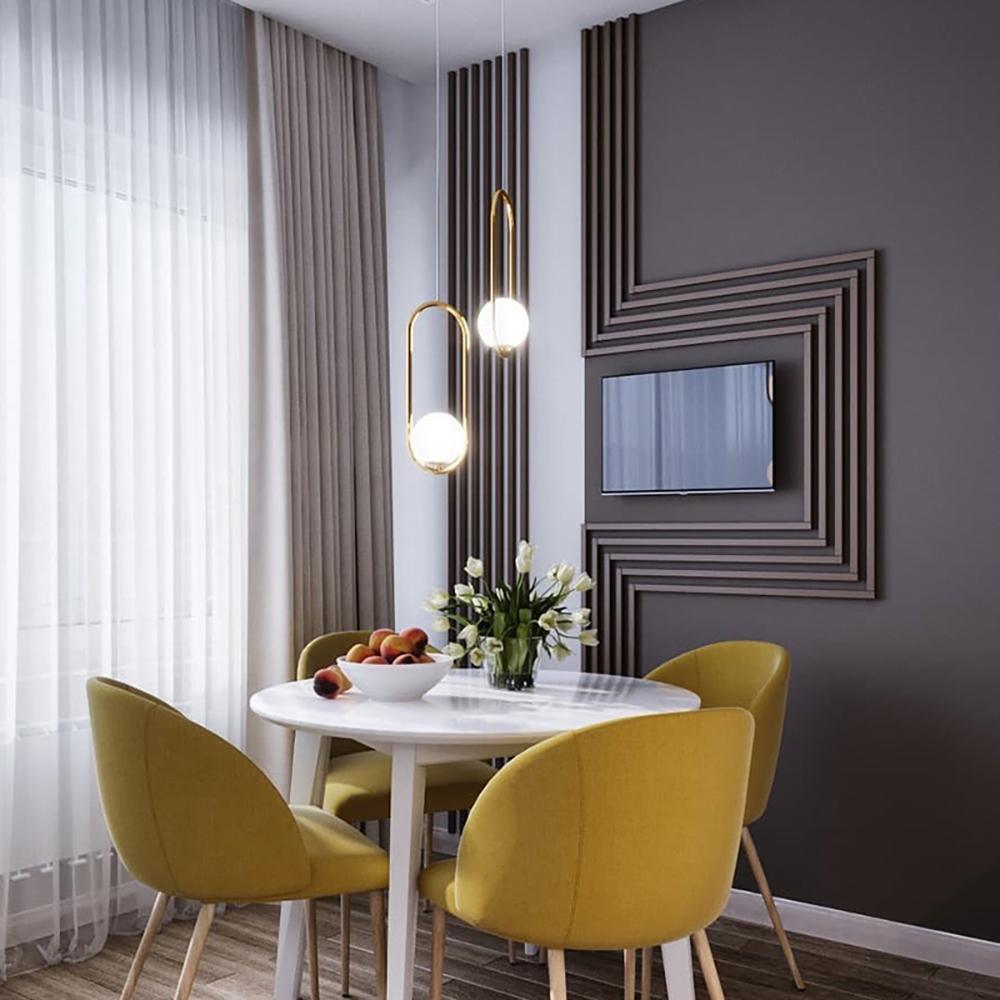 Orieria Pendant Lamp Brass Modern Ring