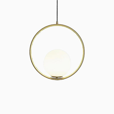 Orieria Pendant Lamp Brass Modern Ring