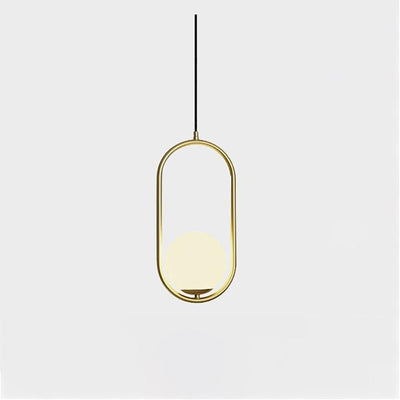 Orieria Pendant Lamp Brass Modern Ring
